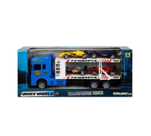 1:32 Maxx Wheels 2 Katlı Transporter 4 Araçlı Tır 32 Cm 1 Adet Fiyatıdır 1:32 Maxx Wheels 2 Katlı Transporter 4 Araçlı Tır 32 Cm 1 Adet Fiyatıdır