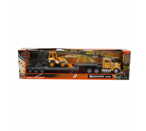 1:43 Long Haul Kenworth Taşıyıcı Tır ve Dozer