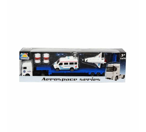 1:64 Aerospace Transporter Tır Uzay Seti 1:64 Aerospace Transporter Tır Uzay Seti