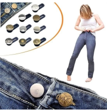 10 Adet Yedek Kot Düğmeleri Beden Genişletici
