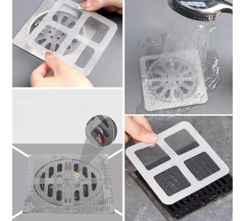 10'lu Banyo ve Mıutfak Lavabo Koku Önleyici ve Haşere Böcek Önleyici Gider Filtresi 10'lu Banyo ve Mıutfak Lavabo Koku Önleyici ve Haşere Böcek Önleyici Gider Filtresi