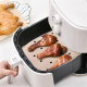 100 Adet Air Fryer Pişirme Kağıdı Tek Kullanımlık Hava Fritöz Yapışmaz Yağlı Kağıt Delikli Model