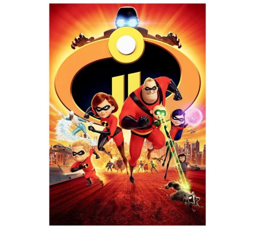 100 Parça Incredibles 2 Puzzle