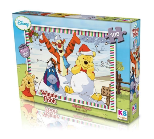100 Parça Winnie The Pooh Puzzle