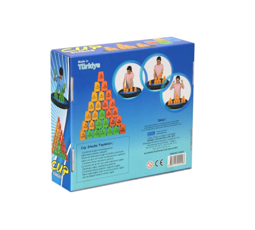 10020 Başel, Cup Stacks Bardak Oyunu 10020 Başel, Cup Stacks Bardak Oyunu