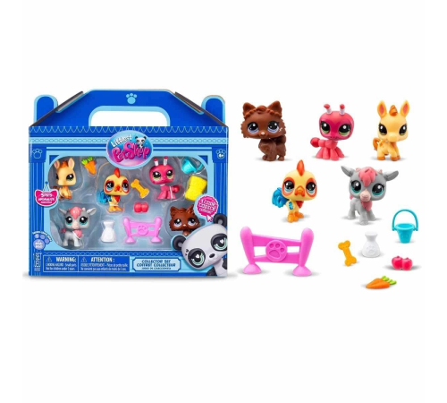 1005103 Littlest Pet Shop Minişler 5'li Figür Seti S1 Çiftlik Temalı -Sunman 1005103 Littlest Pet Shop Minişler 5'li Figür Seti S1 Çiftlik Temalı -Sunman