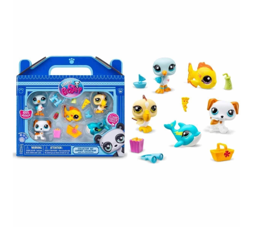 1005103 Littlest Pet Shop Minişler 5'li Figür Seti S1 Çiftlik Temalı -Sunman 1005103 Littlest Pet Shop Minişler 5'li Figür Seti S1 Çiftlik Temalı -Sunman