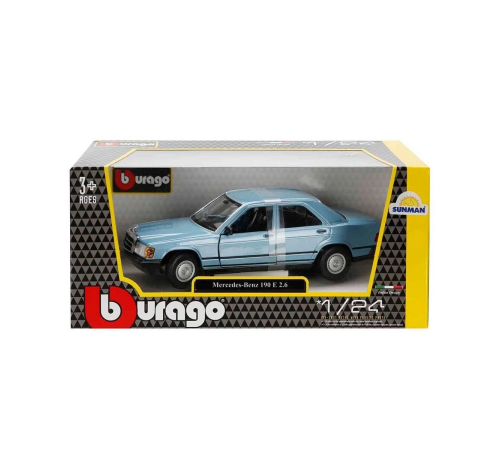 1021103 1:24 Mercedes Benz 1987 190 E Model Araba