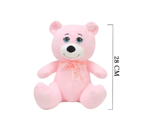 1022P Göbekli Ayı 28 cm Pembe -Selay Oyuncak 1022P Göbekli Ayı 28 cm Pembe -Selay Oyuncak
