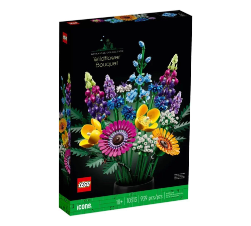 10313 LEGO® icons - Kır Çiçekleri Buketi 939 parça +18 yaş 10313 LEGO® icons - Kır Çiçekleri Buketi 939 parça +18 yaş