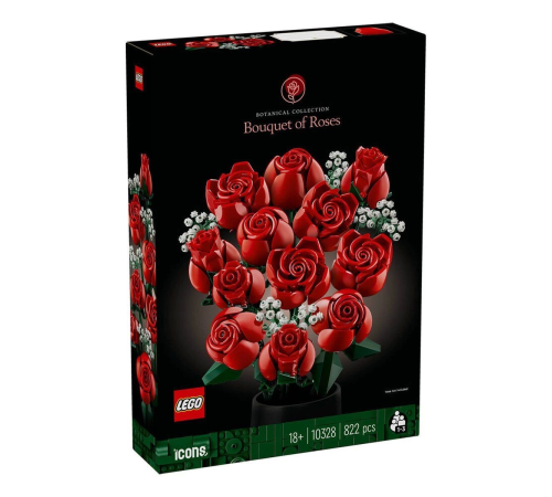 10328 Lego icons Gül Buketi 822 parça +18 yaş 10328 Lego icons Gül Buketi 822 parça +18 yaş