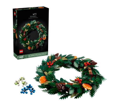 10340 Lego iconic Botanicals Çelenk - Wreath 1194 parça +18 yaş