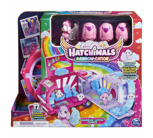 1038215 Hatchimals dönüşen Rainbow Cation karavan 1038215 Hatchimals dönüşen Rainbow Cation karavan