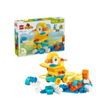 10448 Lego Duplo 3'ü1 Arada Tekerlekli Hayvanlar 58 parça +2 yaş