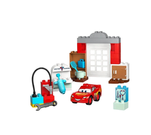 10456 Lego Duplo McQueen'in Doc'un Garajını Ziyareti 35 parça +2 yaş 10456 Lego Duplo McQueen'in Doc'un Garajını Ziyareti 35 parça +2 yaş
