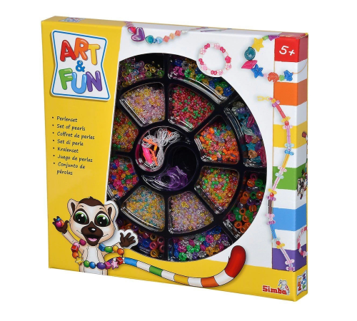 106374137 Art Fun Beadset Takı Tasarım Seti - Simba