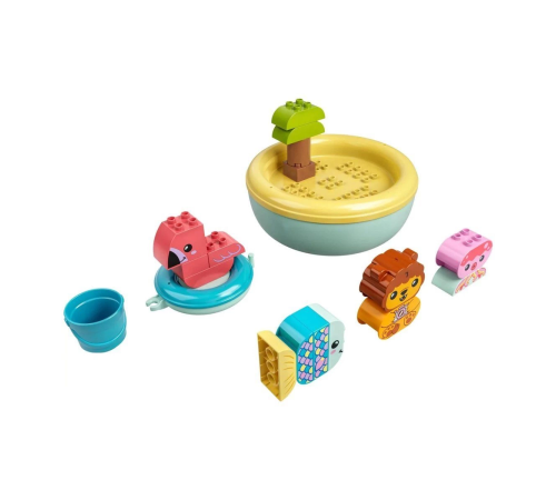 10966 LEGO® Duplo® Banyo Zamanı Eğlencesi: Yüzen Hayvan Adası, 20 parça, +1,5 yaş 10966 LEGO® Duplo® Banyo Zamanı Eğlencesi: Yüzen Hayvan Adası, 20 parça, +1,5 yaş
