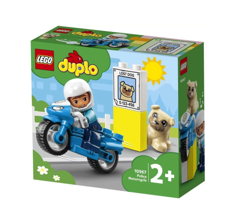 10967 Lego Duplo - Polis Motosikleti,  5 parça +2 yaş