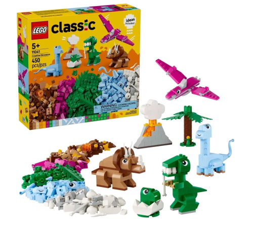 11041 Lego Classic Yaratıcı Dinozorlar 450 parça +5 yaş 11041 Lego Classic Yaratıcı Dinozorlar 450 parça +5 yaş
