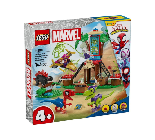 11200 Lego Marvel - Spidey Ağaç Ev Karargahında Savaş 143 parça +4 yaş