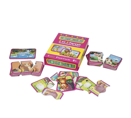 1185 DıyToy Flash Cards - Hayvanlar / + 2 yaş 1185 DıyToy Flash Cards - Hayvanlar / + 2 yaş