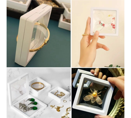 11x11cm Standlı 3D Takı Ziynet Hatıra Koleksiyon Saklama Kutusu Şeffaf Film Çerçevesi 11x11cm Standlı 3D Takı Ziynet Hatıra Koleksiyon Saklama Kutusu Şeffaf Film Çerçevesi
