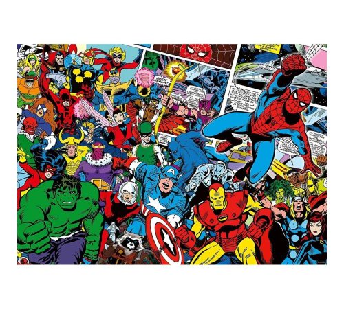 12000510 Challenge Marvel 1000 parça Ravensburger Puzzle 12000510 Challenge Marvel 1000 parça Ravensburger Puzzle