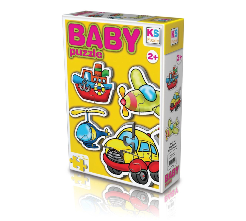 12003 KS Baby Puzzle - Ulaşım Araçları / 15 Parça Puzzle / +2 yaş 12003 KS Baby Puzzle - Ulaşım Araçları / 15 Parça Puzzle / +2 yaş