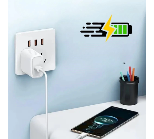 120W USB Hızlı Type C Uçlu Kablolu Şarj Aleti 120W USB Hızlı Type C Uçlu Kablolu Şarj Aleti