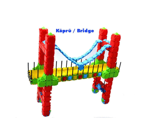 125P Flexy Tangles 500 Parça Blok Seti