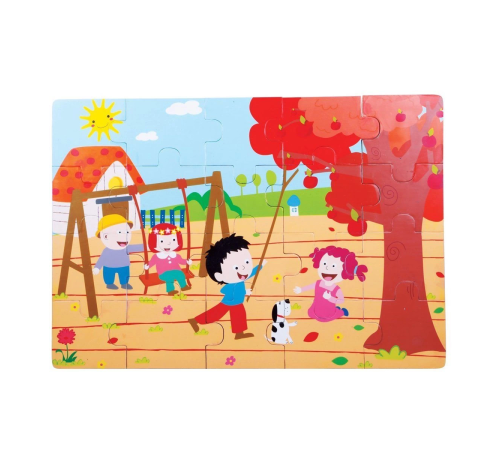 1277-CS Chiva, Sonbahar Ahşap Yer Puzzle 1277-CS Chiva, Sonbahar Ahşap Yer Puzzle