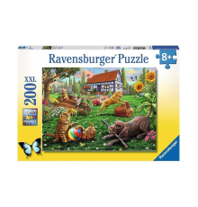 128280 Bahçede 200 parça XXL Ravensburger Puzzle