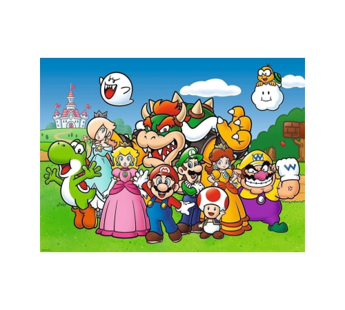 129928 Super Mario Fun 100 parça XXL Ravensburger Puzzle 129928 Super Mario Fun 100 parça XXL Ravensburger Puzzle