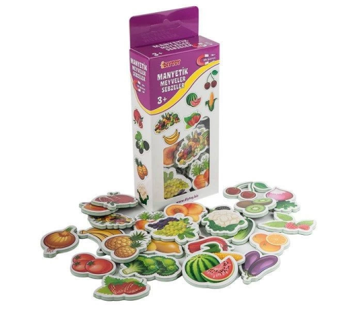 1307 DıyToy, Manyetik Meyveler - Sebzeler / +3 yaş 1307 DıyToy, Manyetik Meyveler - Sebzeler / +3 yaş