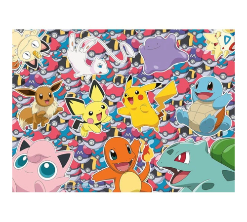 133383 Pokemon 100 parça XXL Ravensburger Puzzle 133383 Pokemon 100 parça XXL Ravensburger Puzzle