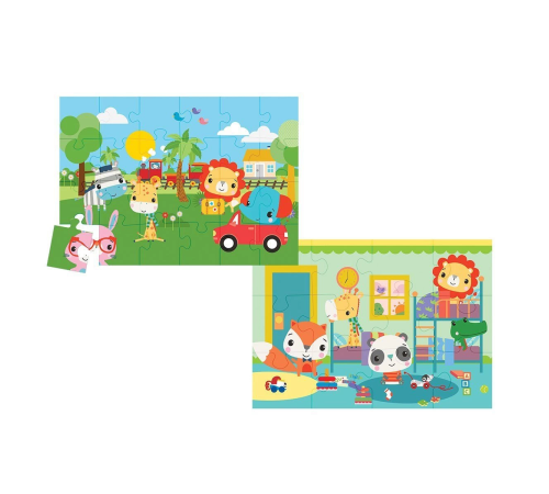 13406 KS Fisher-Price Baby Puzzle - Railway & Bedtime / 12+24 Parça Puzzle / +4 yaş 13406 KS Fisher-Price Baby Puzzle - Railway & Bedtime / 12+24 Parça Puzzle / +4 yaş