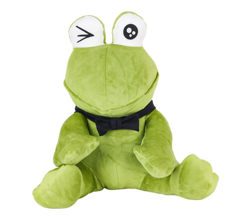 1430 Peluş Papyonlu Oturan Yeşil Kurbağa -My Friend Toys 1430 Peluş Papyonlu Oturan Yeşil Kurbağa -My Friend Toys