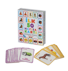 1475 İlk 50 Hafıza Kartları (Memory Game) -Dıytoy