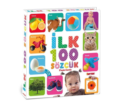 1482 Flash Cards İlk 100 Sözcük -Dıytoy 1482 Flash Cards İlk 100 Sözcük -Dıytoy