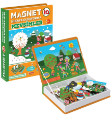 1505 DıyToy, Magnet Hikaye Oluşturma - Mevsimler / +3 yaş