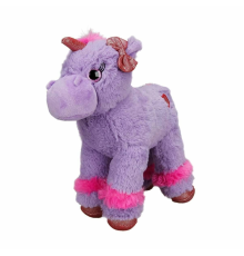 1511 Unicorn Renkli Peluş At 28 cm
