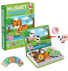 1512 DıyToy, Magnet Tamamlama - Hayvanlar/ +3 yaş