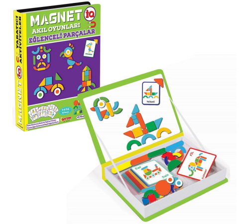 1543 DıyToy, Magnet Akıl Oyunlar - Eğlenceli Parçalar / +3 yaş 1543 DıyToy, Magnet Akıl Oyunlar - Eğlenceli Parçalar / +3 yaş