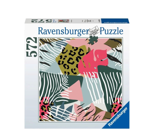 169290 Ravensburger, Hayvan Desenleri - 500 Parça Puzzle 169290 Ravensburger, Hayvan Desenleri - 500 Parça Puzzle
