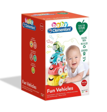 17111 Baby Clementoni Renkli Araçlar / 6-36 ay
