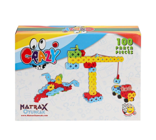 1713 Crazy 100 Parça Blok Seti 1713 Crazy 100 Parça Blok Seti