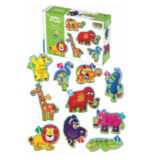 1727 Dıytoy, Baby Puzzle- Orman Hayvanları