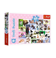 17332 Trefl/60 PUZZLE CATS WORLD YAPBOZ