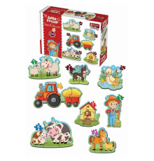 1734 Dıytoy, Baby Puzzle- İlk Çiftlik Puzzle
