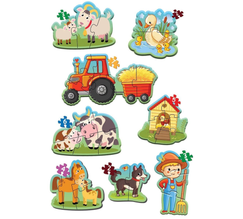 1734 Dıytoy, Baby Puzzle- İlk Çiftlik Puzzle 1734 Dıytoy, Baby Puzzle- İlk Çiftlik Puzzle